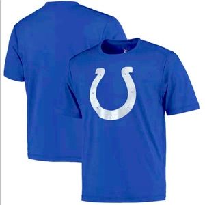 NEW Indianapolis Colts Shirt Cool Base Technology Small Blue NFL Football Mens